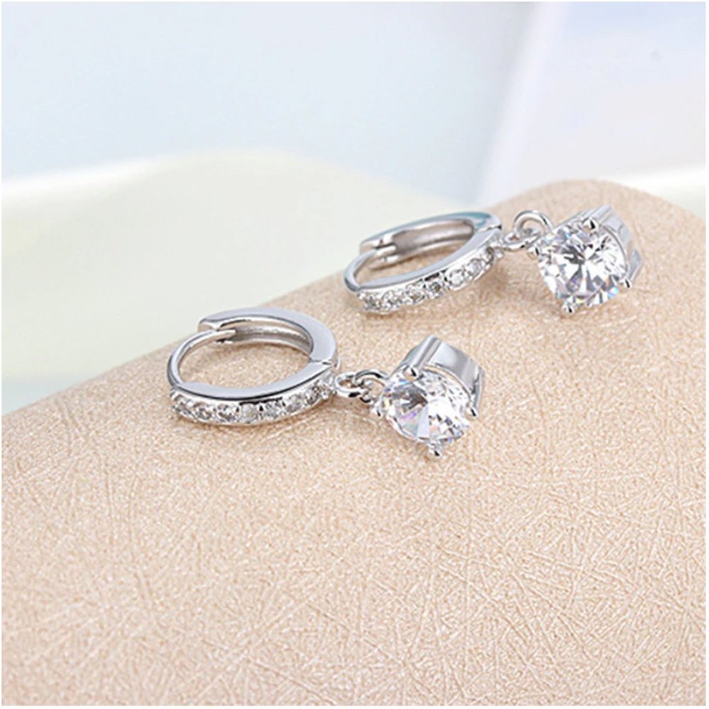 NEW 925 Sterling Silver Drop Earrings - Picture 9 of 12